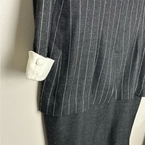 Vintage Talbots Career Dress Working Girl Wednesday Adams Costume Size 12 - Picture 10 of 14